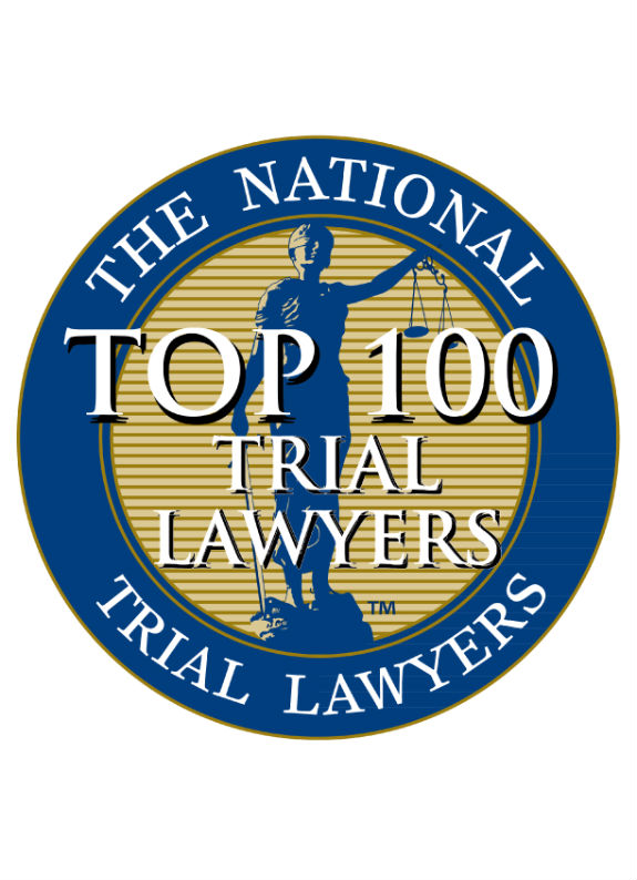 Award naming Michael Pezzulli one of the Top 100 Trial Lawyers in the USA